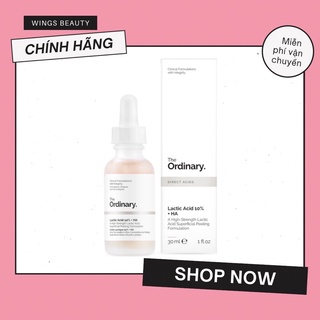 MUA 1 TẶNG 1 - Dầu dưỡng THE ORDINARY Lactic Acid 10% + HA 30ml