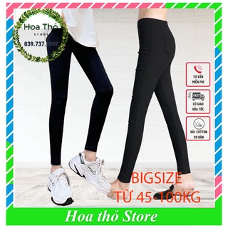 Quần Legging BIGSIZE Hàn Nâng Mông,Tôn Dáng,Gen Bụng Cạp Siêu Cao Siêu Co Giãn Chất Đẹp Hàng Loại 1 Không Bai Xù,Cắn Chỉ