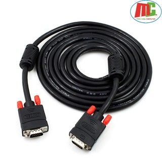 Cáp VGA 10m Unitek Y-C506 - Hàng Chính Hãng