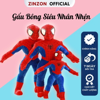 Gấu bông siêu nhân người nhện cho bé dễ thương nhồi bông cao cấp ZinZon