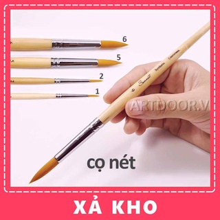[ARTDOOR] Cọ vẽ đầu tỉa SONNET thân Ngắn