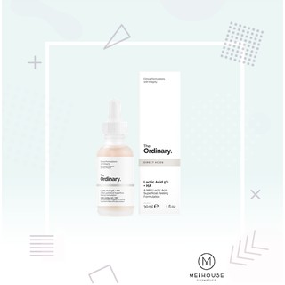The Ordinary - Lactic Acid 5% + HA tẩy da chết hóa học, sáng da, đều màu da
