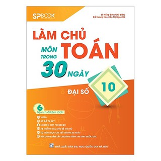 Sách - Làm Chủ Môn Toán Trong 30 Ngày - Đại Số Lớp 10