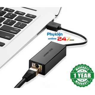 Cáp chuyển đổi kết nối mạng LAN internet cho Macbook Air, Macbook Pro