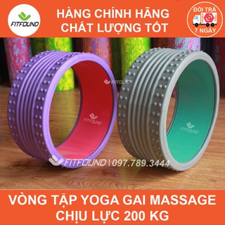 Vòng Tập Yoga Kích thước 33*14 Cm Gai Massage Chịu Lực 200 kg