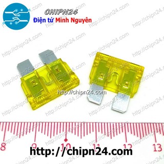 [10 CÁI] Cầu chì ô tô 4S 20A Lớn