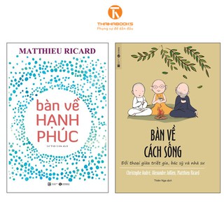 Sách - Combo Bàn về hạnh phúc + Bàn về cách sống