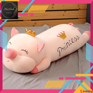 Gấu Bông Lợn Vương Miện,Lợn Cánh Tiên SẢN PHẨM GIỐNG HÌNH 100% Gấu bông heo siêu to khổng lồ chất vải lông nhung mềm mịn