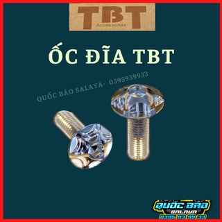 TBT Ốc đĩa salaya inox 304 mẫu 2 ngôi sao &amp; nhiều mẫu lắp đĩa thắng tất cả các loại xe trên thị trường