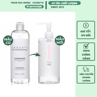 Nước tẩy trang Chacott for Professionals Cleansing Water Nhật Bản 500ml