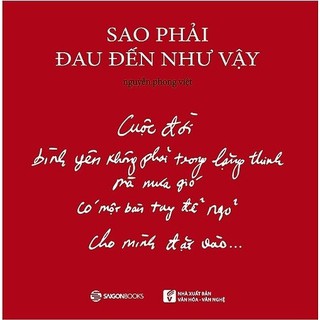 Sách-Sao phải đau đến như vậy