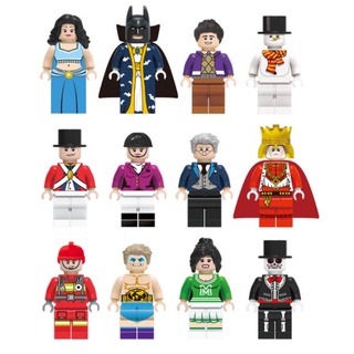 Hàng mới, Đồ chơi mô hình nhân vật non lego minifigure - cư dân thành phố, nhiều nghề nghiệp