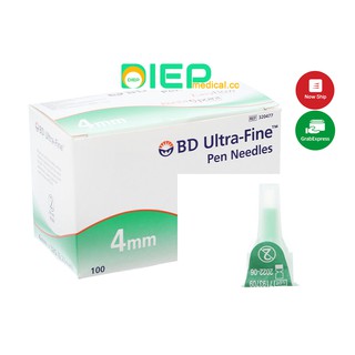 ✅ BD ULTRA - FINE (PEN NEEDLES) - Đầu kim tiêm bánh ú sử dụng cho bút chích Insulin đái tháo đường