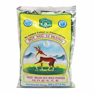 Bột Ngũ vị hương hiệu Con Nai gia vị Việt Ấn VIANCO (gói 500g)