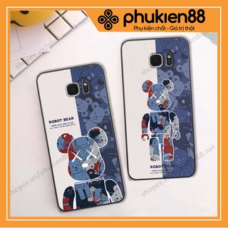 Ốp lưng Samsung S6 / S6 EDGE / S7 / S7 EDGE hình Robot Bear, Kawsnc bảo vệ điện thoại
