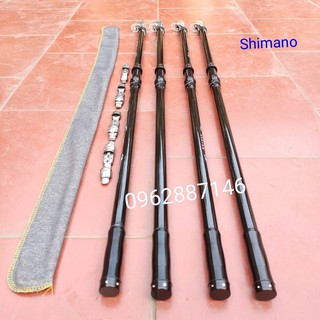 cần câu lục shimano 4m2 axt tặng bass fuji ngọn to siêu khỏe