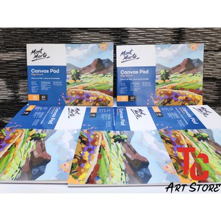 Tập sổ A4 Canvas Vẽ Màu Acrylic,Sơn Dầu, Canvas Pad Tờ Toan,