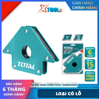 Ke nam châm TOTAL TAMWH50042 Nam châm ke góc hàn 3 góc Lực kéo 50 Lbs, 4 inch, Góc 45 °, 90 °, 135 °, - 30/T định hình c