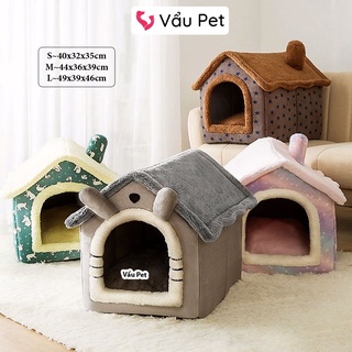 Nhà đệm cho chó mèo êm ái - Nệm cho chó mèo thú cưng Vẩu Pet Shop