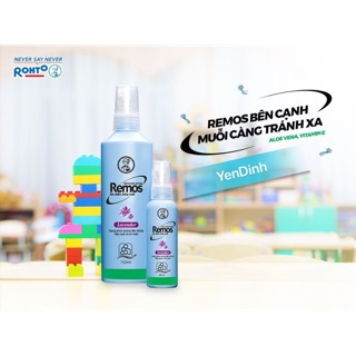 Xịt chống muỗi lavender remos 150ml