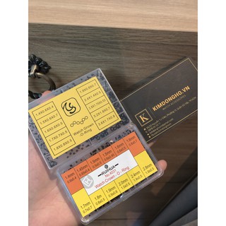 Hộp gioăng núm vòng cao su chống nước cho núm đồng hồ nhiều kích cỡ Watch Grown O Ring