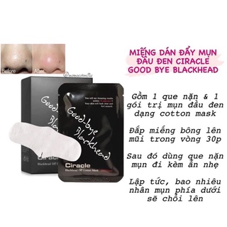 Miếng đẩy mụn Good Bye Black Head - Ciracle