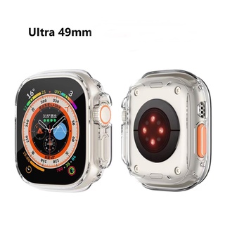 Vỏ Case Ốp TPU Clear Cho Apple watch Ultra 49mm 2022