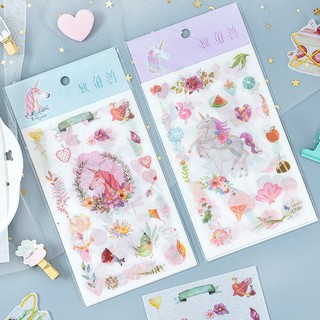 🦄Sticker31 mẫu dán kỳ lân Pony