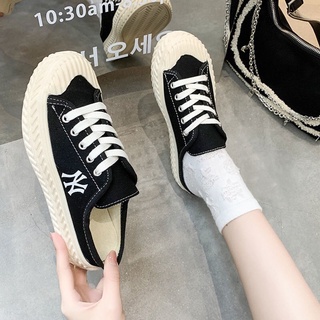 Giày sục lười nữ MLB ny Đen thể thao sneaker Hot trend