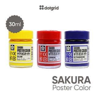 Màu vẽ Sakura Poster Color 30ml chính hãng Nhật Bản