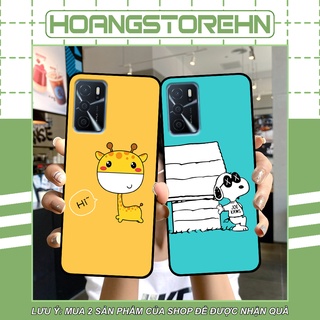 Ốp Oppo A16 / A16s in hình quả bơ, hươu, khủng long siêu dễ thương