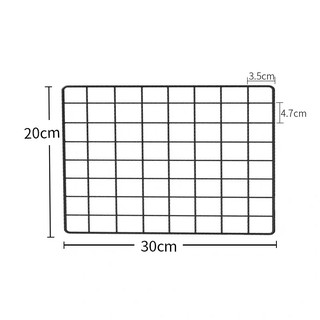 Lưới Thép 20x30cm Đa Năng Làm Kệ, Gía Sách, Để Bàn Đa Năng (Bán lẻ tấm)