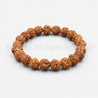 Vòng Tay 21 Hạt Bồ Đề Kim Cang (Rudraksha) Từ Tibet, Mệnh Mộc, Hoả, Chuỗi Hạt , Vòng Tay Phong Thuỷ S45 - Bead Art