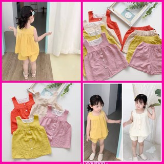 Bộ quần áo thiết kế QC cho bé gái 10-20kg