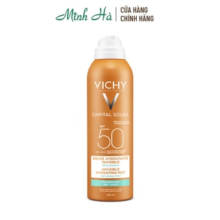 Xịt chống nắng toàn thân Vichy Captial Soleil SPF50 200ml