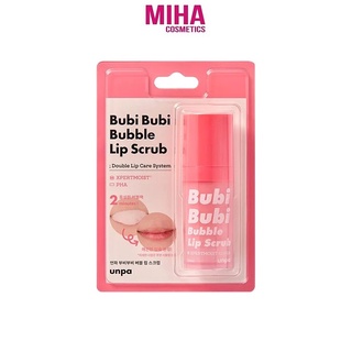 Tẩy Tế Bào Chết Sủi Bọt Cho Môi Unpa Bubi Bubi Bubble Lip Scrub 10ml Hàn Quốc
