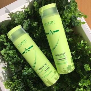 Dầu gội xả Alonzo Recover phục hồi tóc khô và hư tổn 250mlx2
