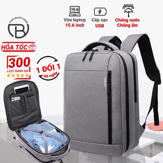 [Deal Mua 2 Tặng 1] Balo 2in1 Laptop Vali Nam Nữ Ngăn Laptop 15'6 inch , Ngăn Vali Riêng Đựng Quần Áo