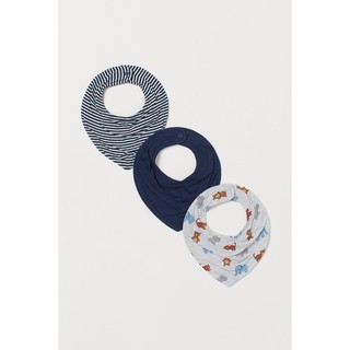 Set 3 yếm gấu xanh HM H&amp;M _ hàng chính hãng Mỹ