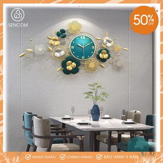 Đồng Hồ Treo Tường, Đồng Hồ Trang Trí Decor Vòng Mã 2909