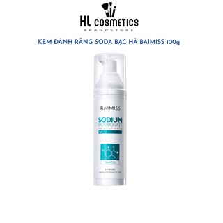 Kem đánh răng soda bạc hà baimiss sảng khoái thơm miệng ngừa sâu răng 100g BMYR77