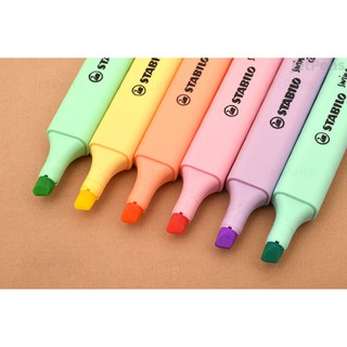 [Mã LIFEBOOK2 giảm 10% đơn 0Đ] Bút dạ quang STABILO swing cool Pastel hồng HLP275/129-8