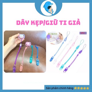 Dây Đeo/Giữ Ti Giả Lò Xo Giúp Giữ Ti Giả Không Bị Rơi Bẩn, Tiện Lợi An Toàn Cho Bé