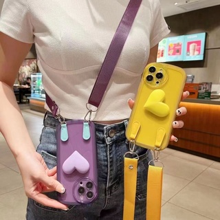 Ốp Điện Thoại Trái Tim 3D Cho Samsung A20 A30 A50 A10 A10S A12 A13 A23 A32 A33 A53 A73 A30S A50S A20S A51 A52 A72 A92 A03 A03S A23 J7 2017 J4 J6 Plus