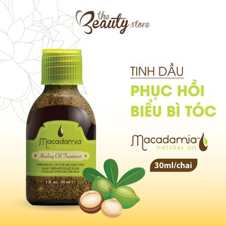 Tinh Dầu Phục Hồi Cho Tóc Hư Tổn Macadamia, Tái Tạo Chuyên Sâu, Chắc Khoẻ Healing Oil Treatment 27ml - 125ml M_3002