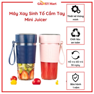 Máy xay sinh tố, cầm tay, đa năng [4 Lưỡi] xay khỏe cốc thủy tinh cao cấp xay cực nhuyễn bảo hành 12 tháng
