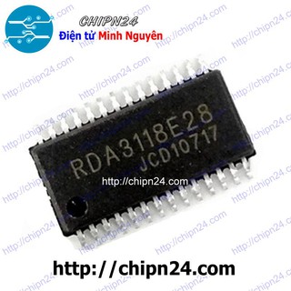 [1 CON] IC RDA3118 TSSOP-28 (SMD Dán) (RDA3118E28 3118)