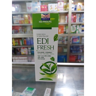 DUNG DỊCH VỆ SINH PHỤ NỮ EDI FRESH - CHAI 100ML