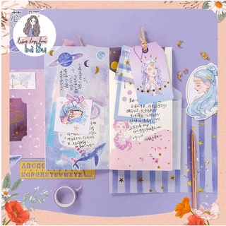 Set trang trí 107pcs siêu dễ thương