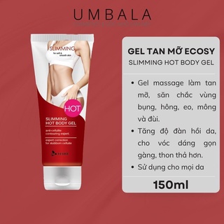 Gel tan mỡ Ecosy Hot Slimming Body Gel (150ml)